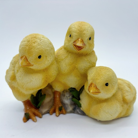Easter Decor Cute Baby Chicks Resin Figurines - Picture 2 of 15